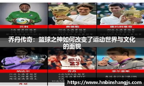 乔丹传奇：篮球之神如何改变了运动世界与文化的面貌